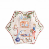 Hutschenreuther Sammelkollektion 2026 Weihnachtsschmaus Sternschale 24 cm