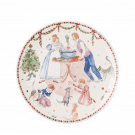 Hutschenreuther Sammelkollektion 2026 Weihnachtsschmaus Teller flach 22 cm