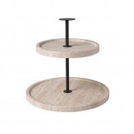 Villeroy & Boch Manufacture Travertine Etagere 2-tlg