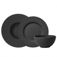 Villeroy & Boch Manufacture Rock Starter-Set 6-tlg.