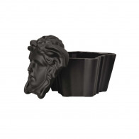 Rosenthal Versace Gypsy Dose mit Deckel - Black 10x8x7,5 cm