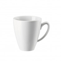Rosenthal Mesh Weiß Becher mit Henkel 0,35 L