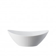 Rosenthal Mesh Weiß Schale oval 20x15 cm