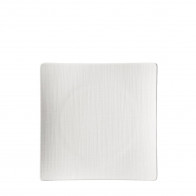 Rosenthal Mesh Weiß Teller quadratisch flach 9 cm