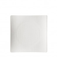 Rosenthal Mesh Weiß Teller quadratisch flach 14 cm