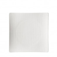 Rosenthal Mesh Weiß Teller quadratisch flach 22 cm