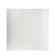 Rosenthal Mesh Weiß Teller quadratisch flach 27 cm