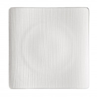 Rosenthal Mesh Weiß Teller quadratisch flach 31 cm