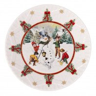 Villeroy & Boch Toy's Fantasy Schale groß - Schneemann 25 cm