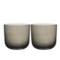 like. by Villeroy & Boch Like Glass Smoke Wasserglas Set 2-tlg. 0,20 L