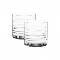 Spiegelau Signature Drinks Softdrinkbecher Lines Set 2-tlg. h: 80 mm / 330 ml
