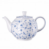Rosenthal Form 1382 Blaublüten Teekanne 6 Personen 1,20 L