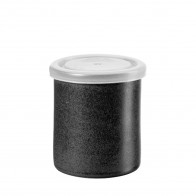 ASA kitchen'art black Vorratsdose mit Deckel 7 cm