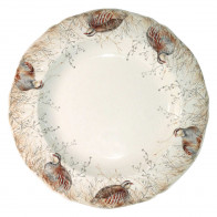 Gien 'Sologne' Platte rund tief 31,6 cm