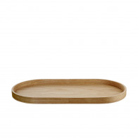 ASA Wood Holztablett Oval - Eiche 44 cm