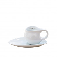 Luigi Colani Porzellan Ab ovo Black & White Espressotasse white 2-tlg. 0,08 L
