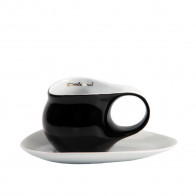 Luigi Colani Porzellan Ab ovo Black & White Espressotasse 2-tlg. 0,08 L