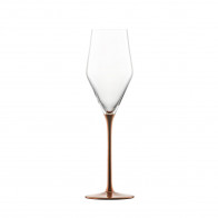 Eisch Kaya Kupfer Champagnerglas mit Moussierpunkt 0,26 L