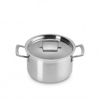 Le Creuset 3-PLY Edelstahl Kochgeschirr Fleischtopf 20 cm 