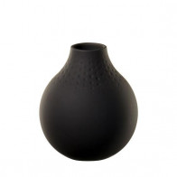 Villeroy & Boch Collier Noir Vase Carré n°1, 20,5x20,5x22,5 cm