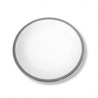 Gmundner Keramik Grauer Rand Mokka-Untertasse ohne Fahne Classic 11 cm