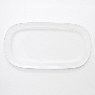 Friesland Jeverland Kleine Brise Kuchenplatte oval 35 x 18,5 cm