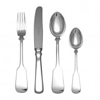Robbe & Berking Alt-Spaten 150 g versilbert Menübesteck-Set 4-tlg.