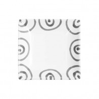 Gmundner Keramik Graugeflammt Snackschale 11x11x2,8 cm