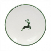 Gmundner Keramik Grüner Hirsch Espresso-Untertasse glatt 11 cm