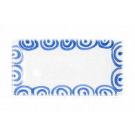 Gmundner Keramik Blaugeflammt Snackschale 22x11x2,7 cm