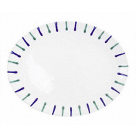 Gmundner Keramik Traunsee Platte oval 33 cm
