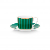 Pip Studio Love Birds Emerald-Green Espressotasse 2-tlg. 0,12 L