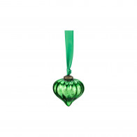 Pip Studio Love Birds Dark Green Ornament Glas Grün 10 cm