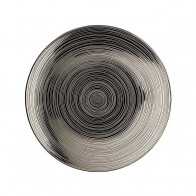 Rosenthal studio-line TAC Gropius Stripes 2.0 Brotteller 16 cm Platin titanisiert