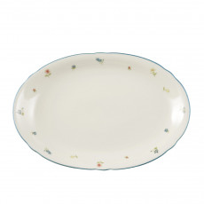 Seltmann Weiden Marie-Luise Streublume Platte oval 31 cm