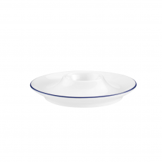 Seltmann Weiden Compact Blaurand Eierbecher mit Ablage 12,5 cm