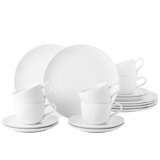 Seltmann Weiden Liberty Weiß Kaffee-Set 18-tlg.