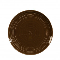Seltmann Weiden Terra Erdbraun Frühstücksteller rund 22,5 cm