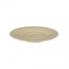 Seltmann Weiden Beat Sandbeige Kombi-Untertasse klein 13,5 cm