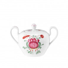 Seltmann Weiden Amina Ostfriesenrose Zuckerdose mit Griffen 0,23 L