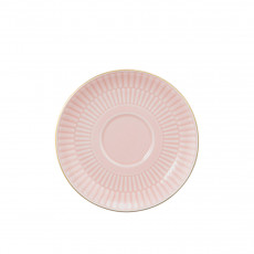 Seltmann Weiden Amina Rosé Goldrand Kombi-Untertasse klein 12 cm