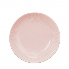 Seltmann Weiden Amina Rosé Goldrand Suppenteller rund 21 cm