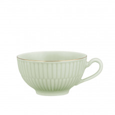Seltmann Weiden Amina Seladon Goldrand Teeobertasse 0,14 L