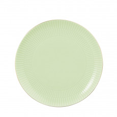 Seltmann Weiden Amina Seladon Goldrand Frühstücksteller rund 22,5 cm
