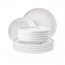 Seltmann Weiden Sento Home Aura White Tafelservice 12-tlg.