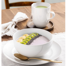 Seltmann Weiden Liberty Weiß Frühstück-Set mit Fahne 18-tlg.