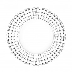 Nachtmann Bossa Nova Speiseteller Glas Set 2-tlg. 27 cm