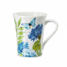 Hutschenreuther My Mug Collektion - Big Flowers -  Kornblume Becher mit Henkel 0,40 L