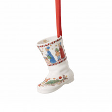 Hutschenreuther Jahresartikel Weihnachten 2026 Porzellanstiefel 7,5 cm Weihnachtsschmaus