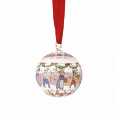 Hutschenreuther Jahresartikel Weihnachten 2026 Glaskugel 6 cm Weihnachtsschmaus